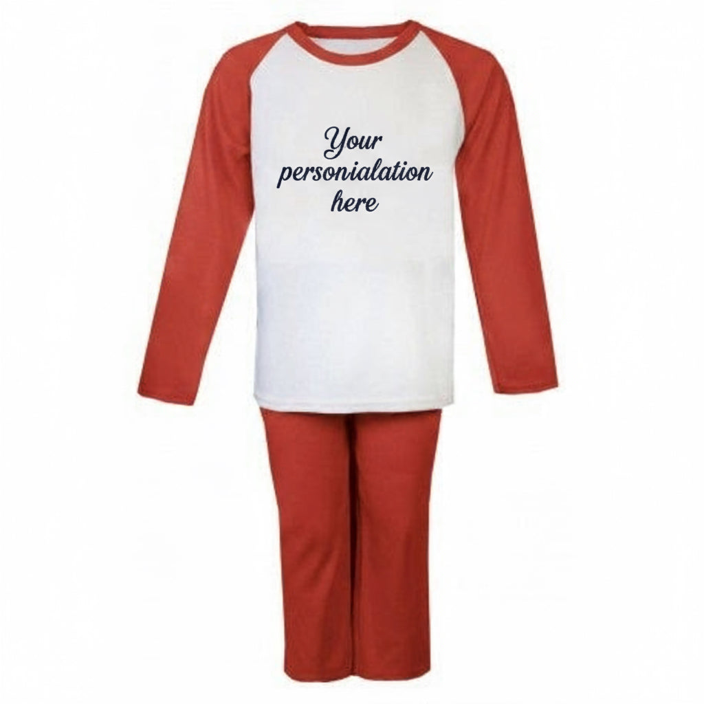 Personalised pyjamas