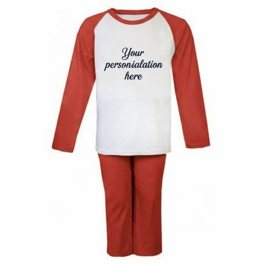 Personalised pyjamas